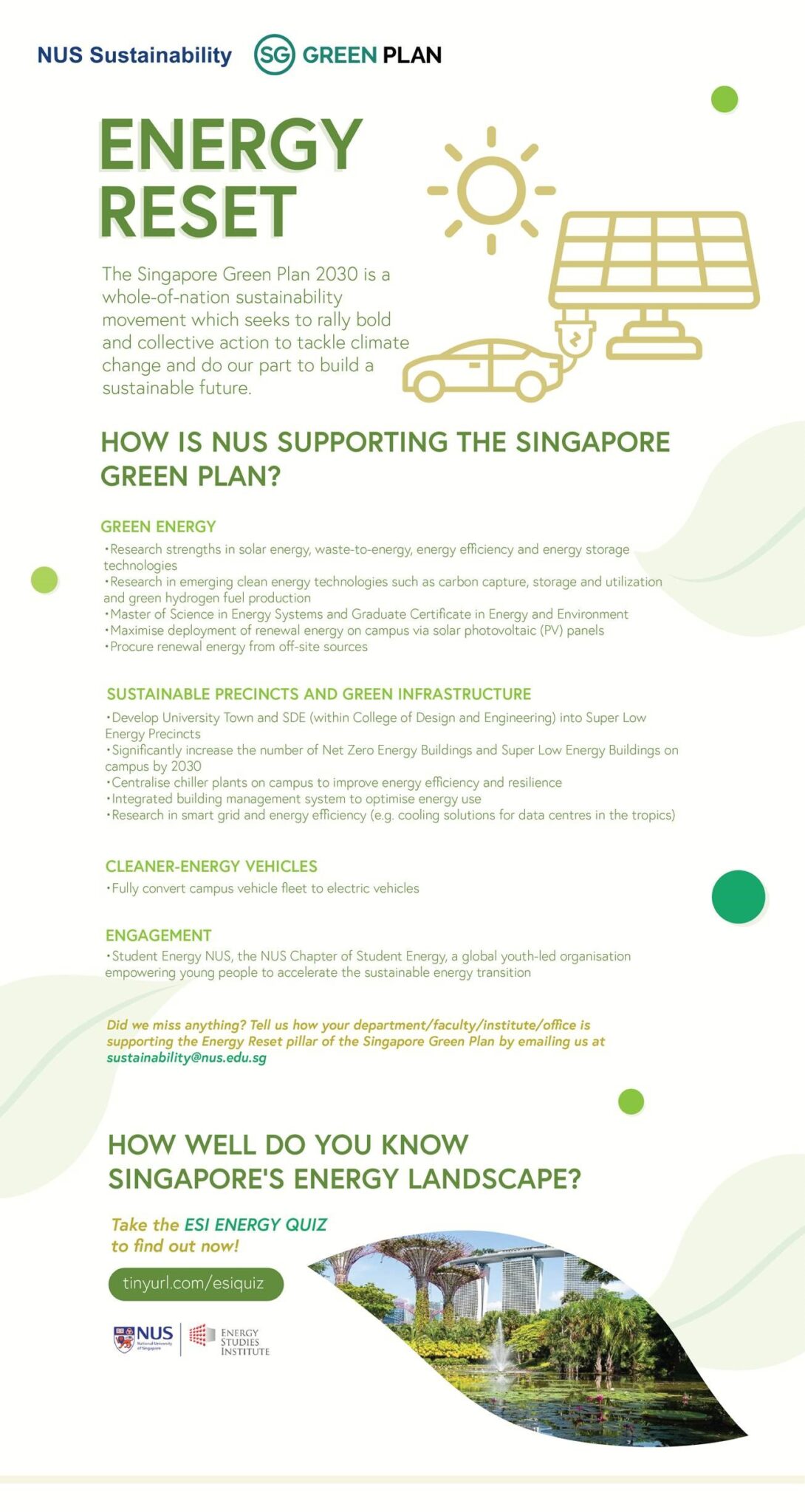 Singapore Green Plan energy rest