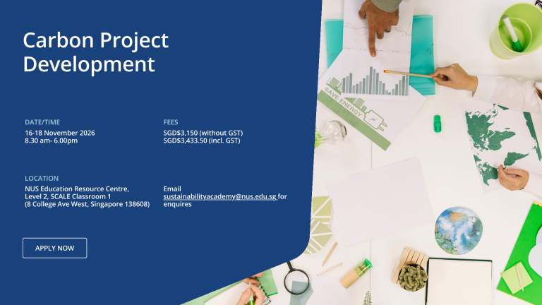 Carbon Project Development - NUS Sustainability