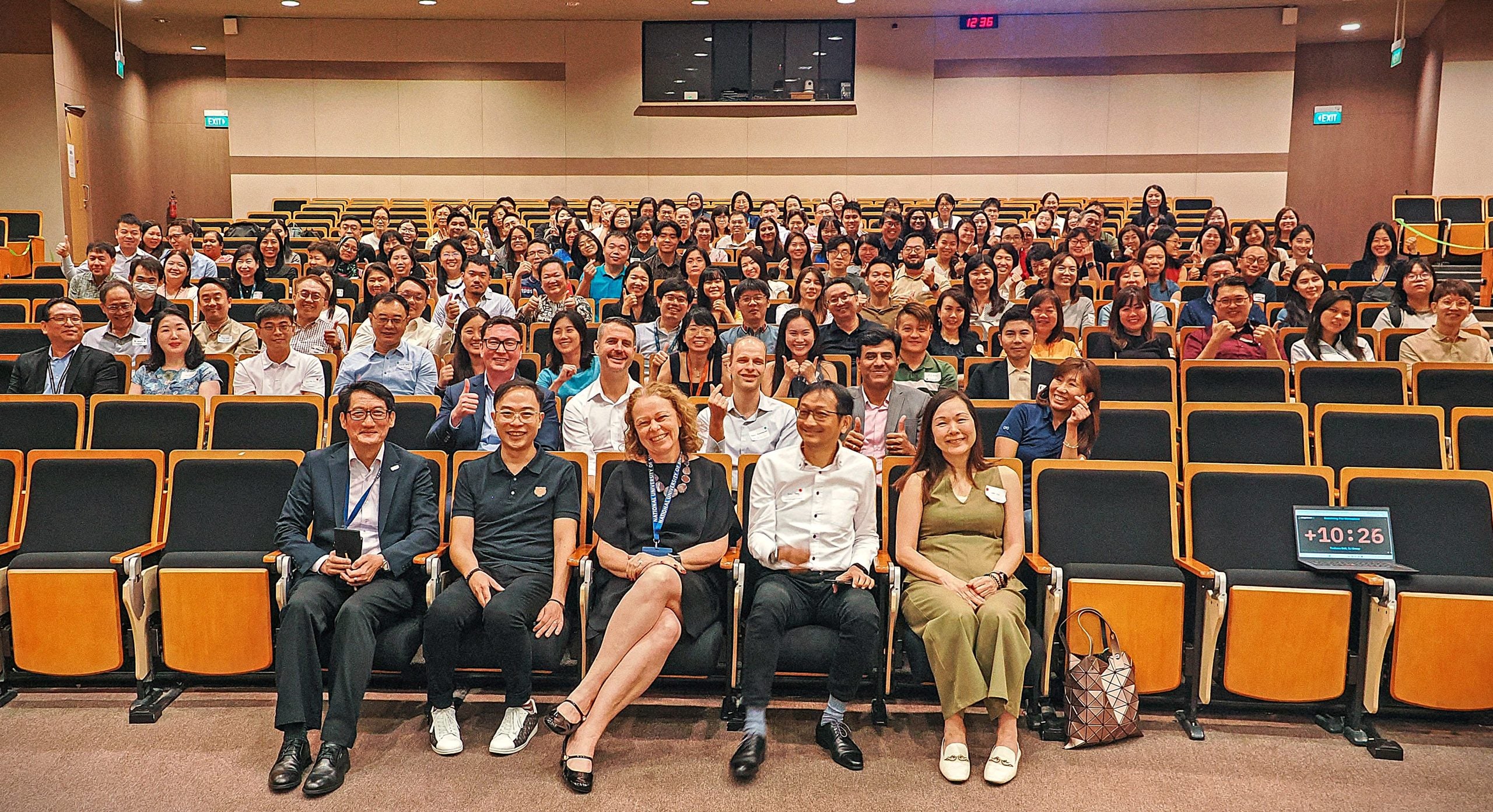 NUS ProcureGreen is a first-of-its-kind event in NUS that brings together all six autonomous universities, MOE and industry partners to drive ESG impact through sustainable procurement.